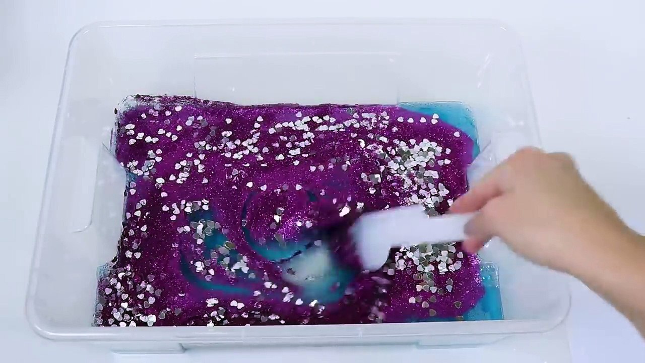 200K SPECJAL! GIGANT OMBRE SLIME + ROZDANIE! Jak zrobić crunchy bubbly fluffy slime