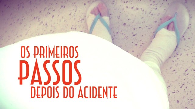 Os primeiros passos depois do acidente - EMVB - Emerson Martins Video Blog 2013