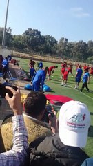 مباشرة من تداريب المنتخب المغربي استعدادا لمونديال روسيا...رسائلكم للأسود..