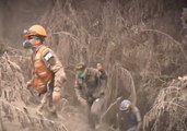 Police in Guatemala Pay Tribute to Rescue Workers in Volcano Relief Efforts