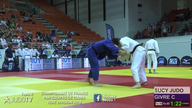 TAPIS 2 - CHPT FRANCE PAR EQUIPES DE CLUBS 1ère DIVISION 2018 - LIVE 3 (225)