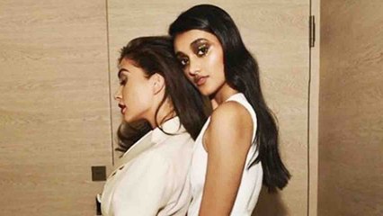 Amy Jackson's picture with girl goes VIRAL; Fans ask 'Are You Lesbian' ? | FilmiBeat