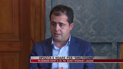 PD-LSI qëndrime të kundërta për “drejtësinë”  - Vizion Plus - News, Lajme