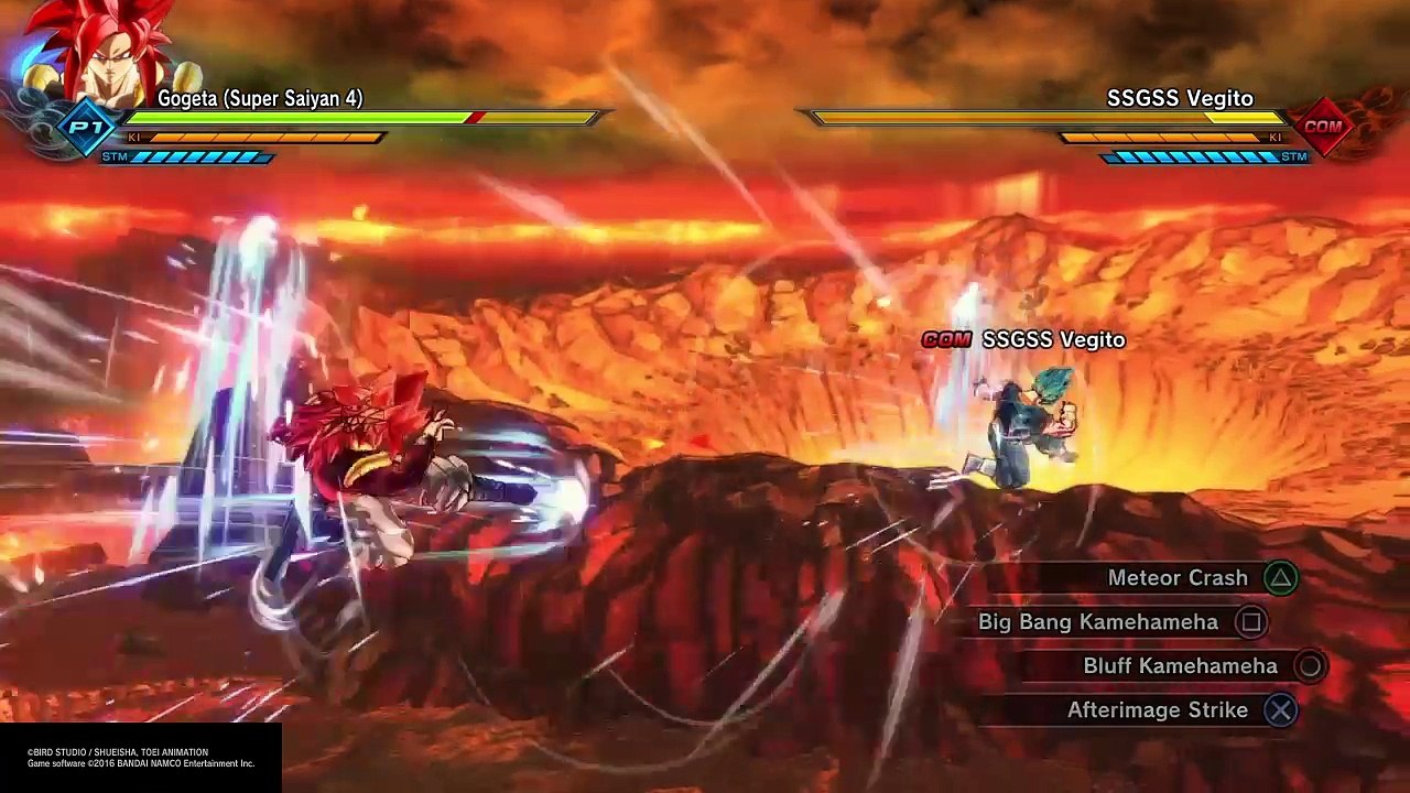 WHO'S THE PERFECT FUSION!? SSJ4 GOGETA VS SSB VEGITO DBX2 PS4 GAMEPLAY