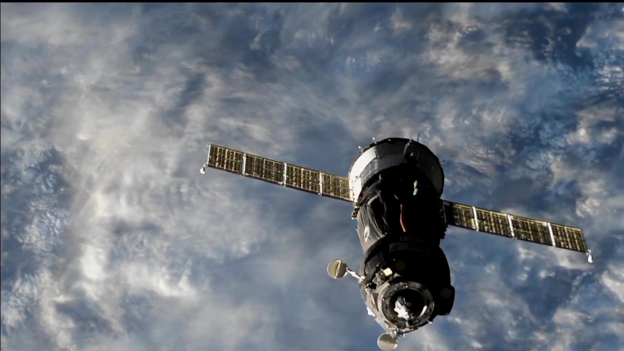 Docking of Soyuz MS-09 to the International Space Station