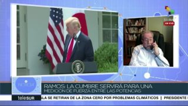 Ramos: Cumbre G7 servirá para medición de fuerzas entre las potencias