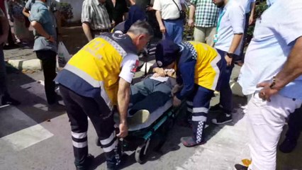 Bisikletli ağır yaralandı… O anlar kameraya yansıdı…