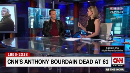 Suicide d'Anthony Bourdain : une présentatrice de CNN craque en direct (vidéo)