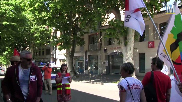 Marche de la résistance à Aix-en-Provence