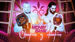 Seth Rollins Vs Brock Lesnar Universal Championship  And Intercontinental Championship Match