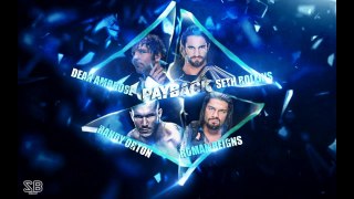 WWE 2K18 Seth Rollins Vs Dean Ambrose Vs Roman Reings Vs Randy Orton Universal Championship Match Pa