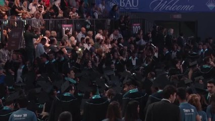 Bau 18. Dönem Mezunlarını Uğurladı