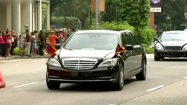 호텔 주변 철통 경계...이 시각 김정은 숙소 / YTN