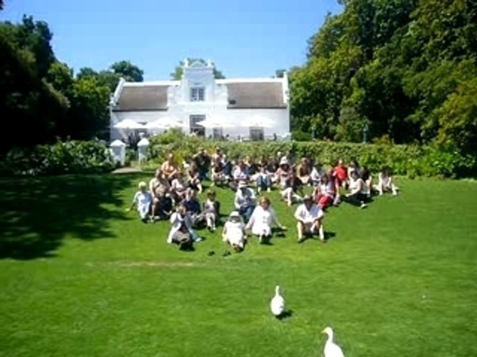 peche aux moules et  chasse aux canards en Afrique du Sud