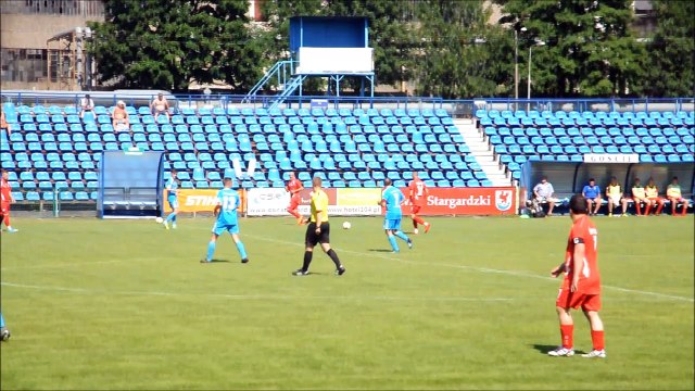 Skrót z meczu Błękitni II Stargard 6 - 1 ( 4 - 0 ) Flota Świnoujście