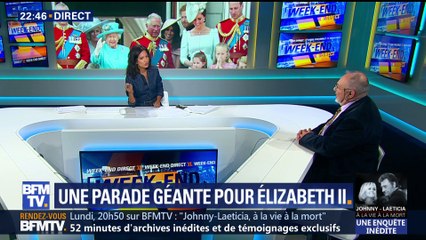 Une parade géante pour Elisabeth II