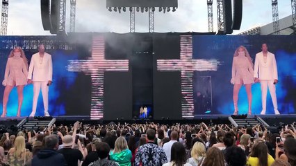 BEYONCÉ & JAY-Z _Holy Grail _ Intro [Live at Glasgow OTR II World Tour 2018]