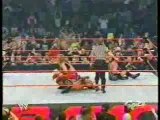 WWE --Randy Orton Misses The RKO On Chris Jericho