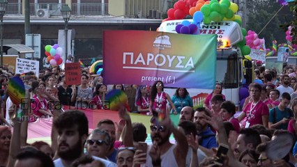Η πολυπληθής παρέλαση του Athens Pride 2018