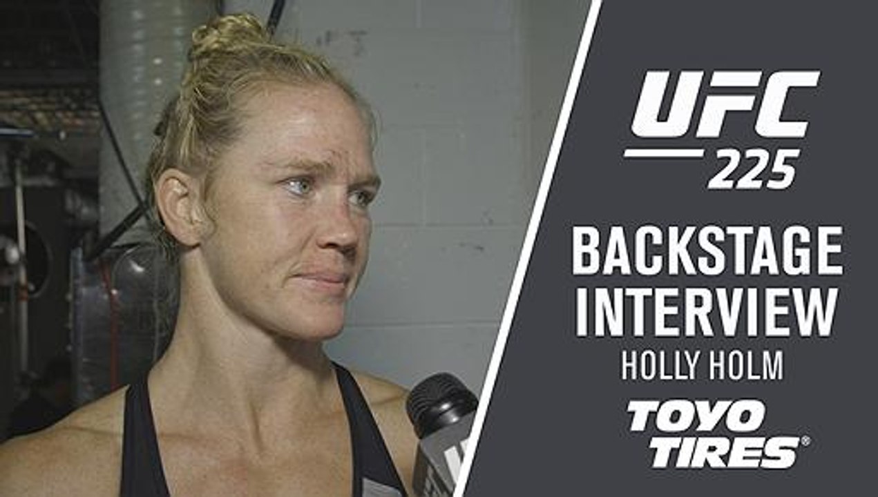 UFC 225: Holly Holm - 'Every Fight Has It's Own Journey and it Feels Good to Have a Victory'