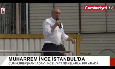 Muharrem İnce'den Erdoğan'a 'hırsız' yanıtı