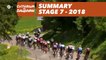 Summary - Stage 7 (Moûtiers / Saint-Gervais Mont Blanc) - Critérium du Dauphiné 2018