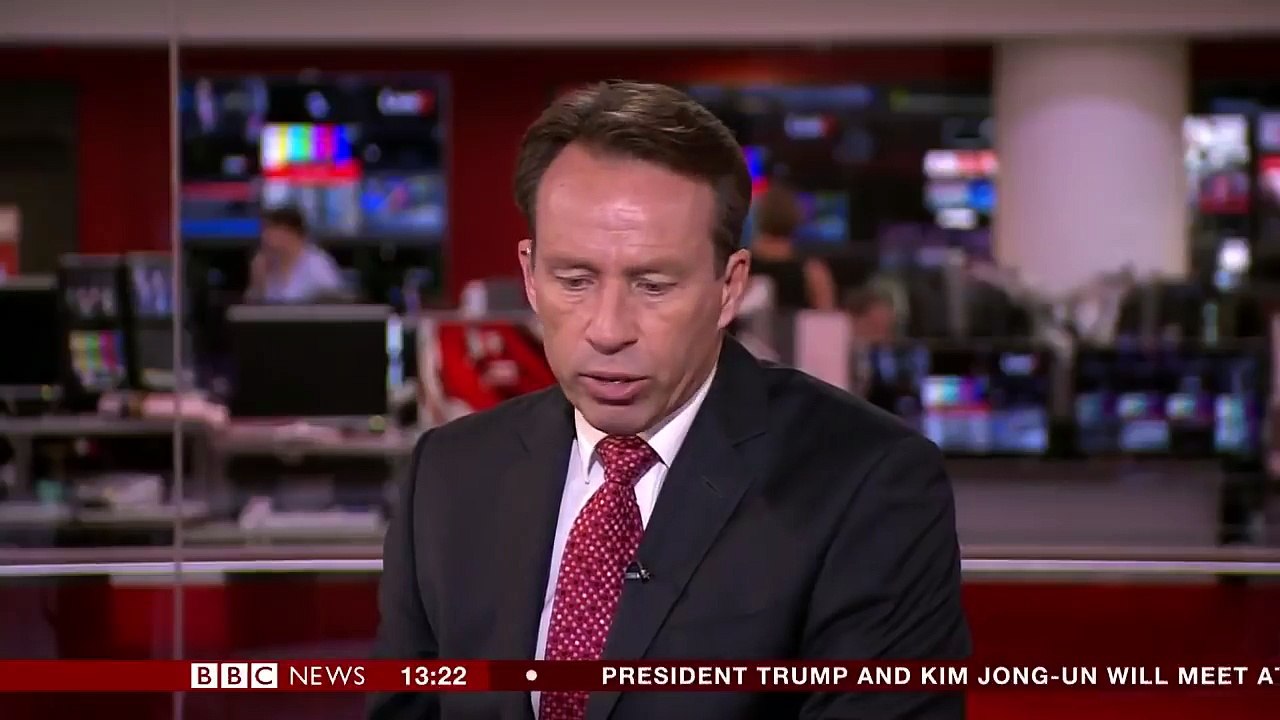 Trump Kim summit: US President Donald Trump arrives in Singapore- BBC News