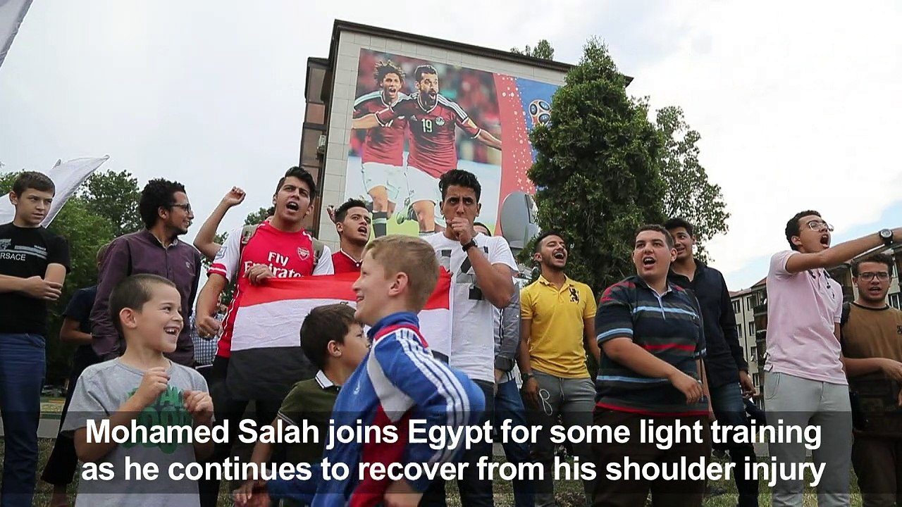 World Cup: Salah back training with Egypt