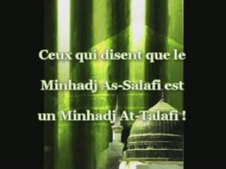 le minhadj salafi et  non pas talafi, ô ignorant !