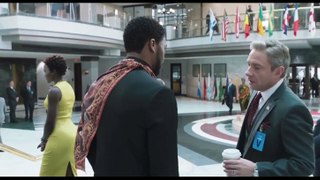 BLACK PANTHER Deleted Scene - Agent Ross Reunion