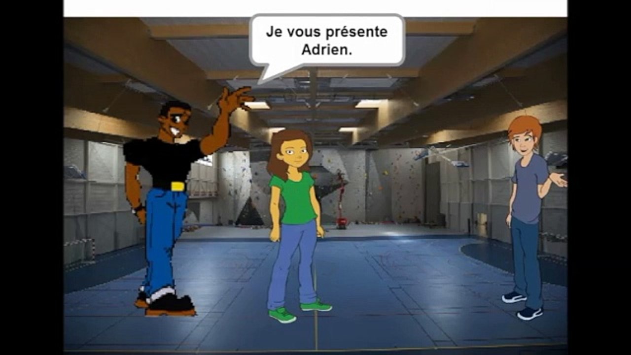 Un garçon ne peut pas faire de la gymnastique...