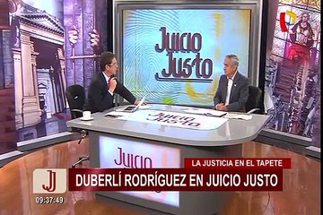 Duberlí Rodriguez sobre el TC: “Tribunal no puede convertirse en una tercera instancia”