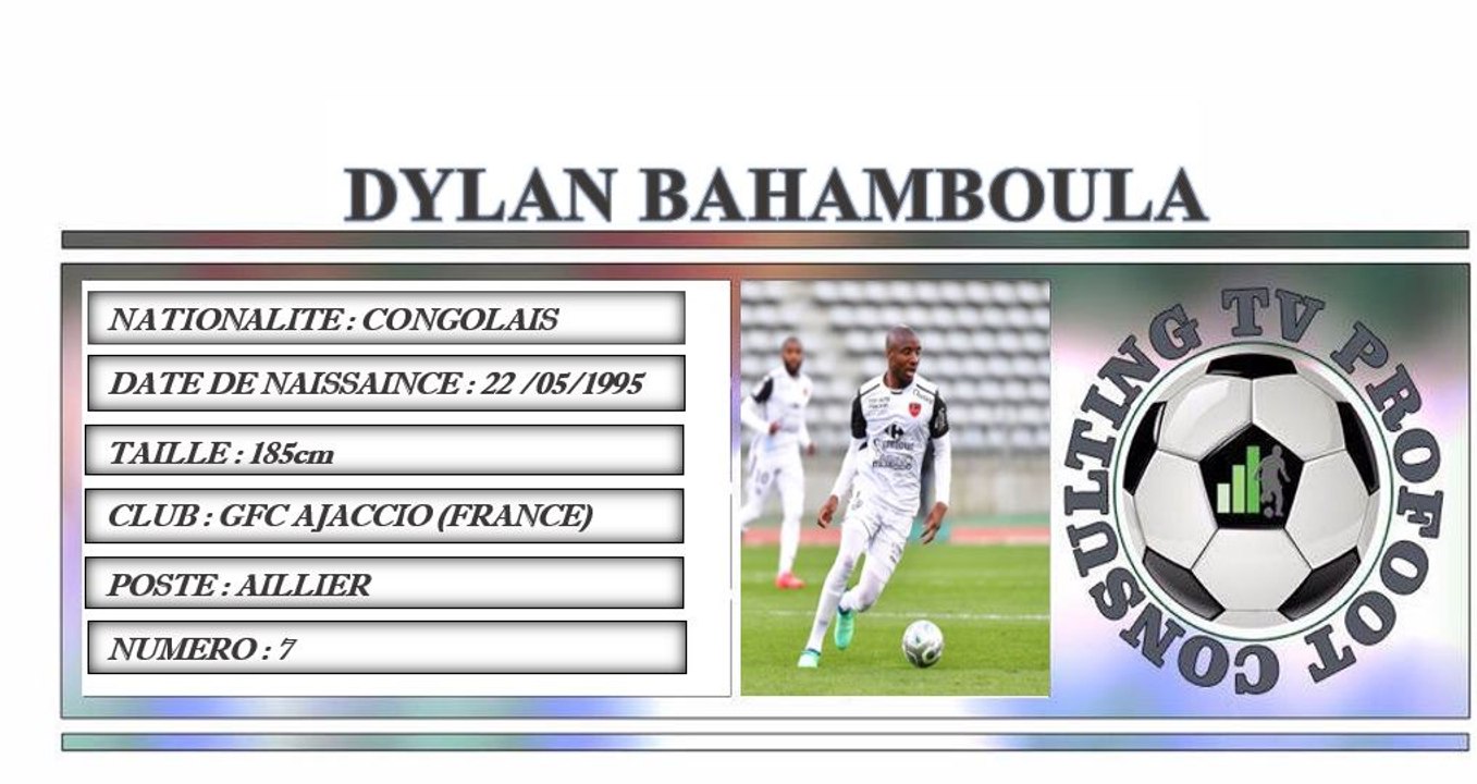 DYLAN BAHAMBOULA●II Best Skills & Goals II● GFC AJACCIO (FRANCE)