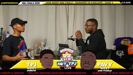 Cleveland Cavaliers vs GS Warriors | Game 4 | Who will win ? | Hoops N Brews