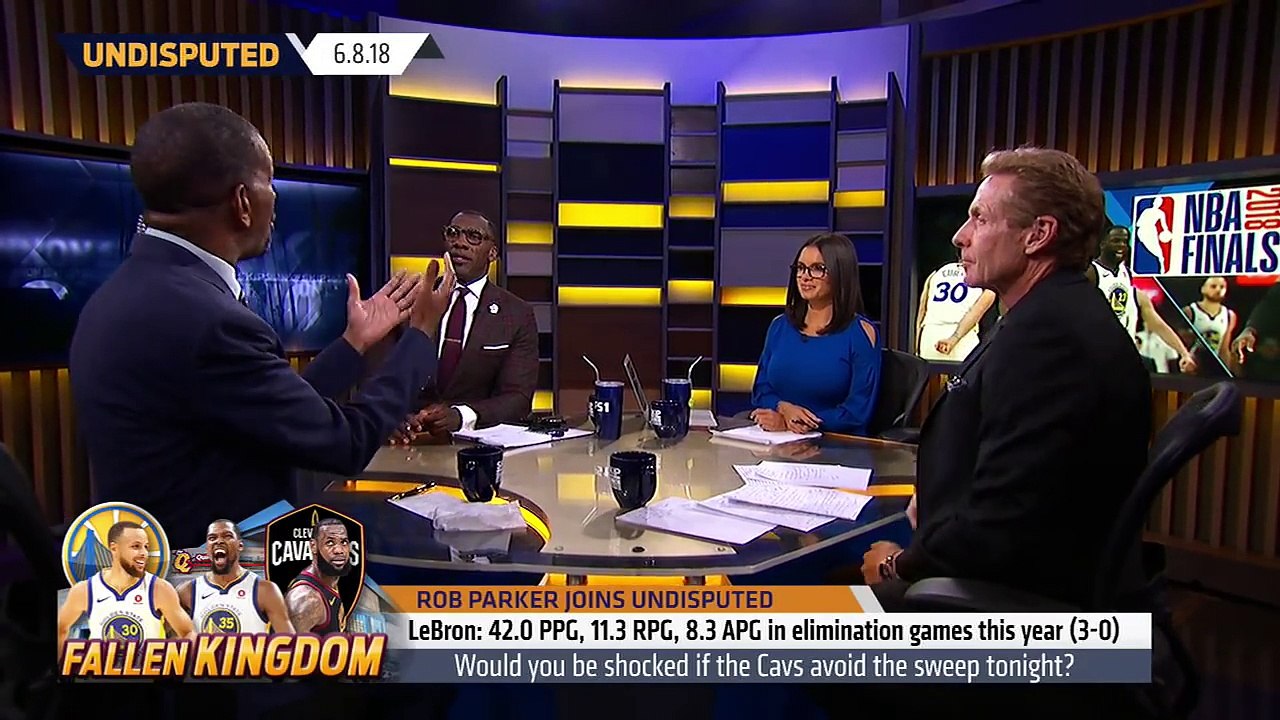 Rob Parker is confident the Warriors will complete the sweep vs LeBron's Cavs | NBA | UNDISPUTED