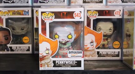 PENNYSWISE WITH SEVERED ARM FUNKO POP AMAZON EXCLUSIVE UNBOXING REVIEW,EBAY TIPS & MARVEL VANS VLOG