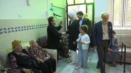 Sümeyye Erdoğan Bayraktar'dan Darülaceze'ye ziyaret - İSTANBUL