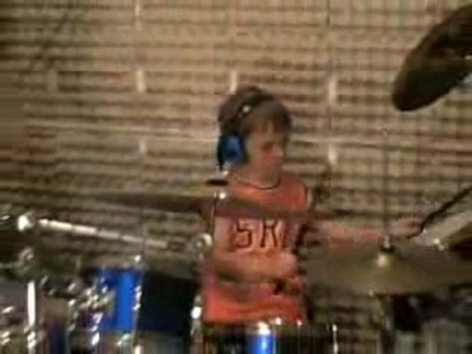 Igor Falecki Batteur 4ans