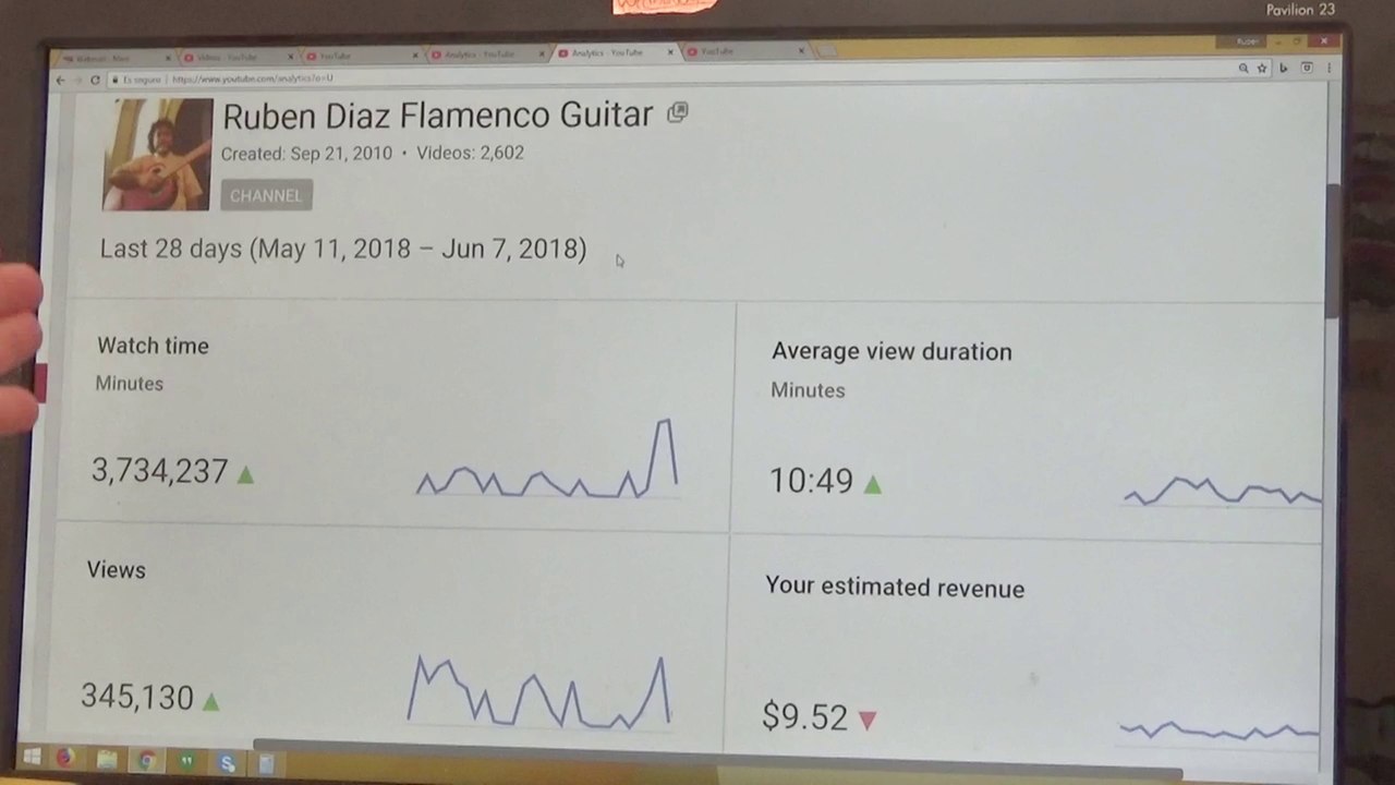 My thanks video!/ Learn on Skype modern flamenco guitar Ruben Diaz Paco de Lucia´s style & Technique best method of Spain