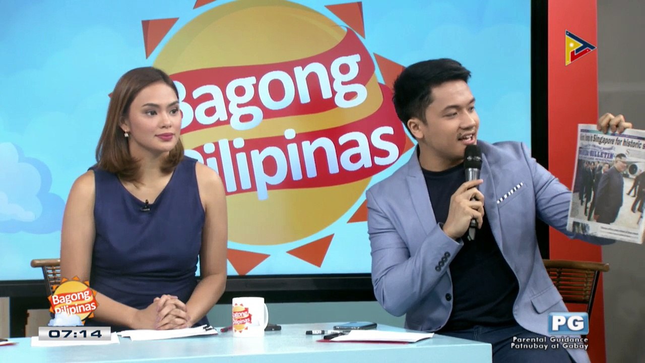 NEWS & VIEWS: Gov't cleared Chinese military plane landing; Kim, Trump in Singapore for historic summit; #DomengPh leaves 1 dead; Celebrated Kalinga tattoo artist Apo Whang-od to receive NCCA award