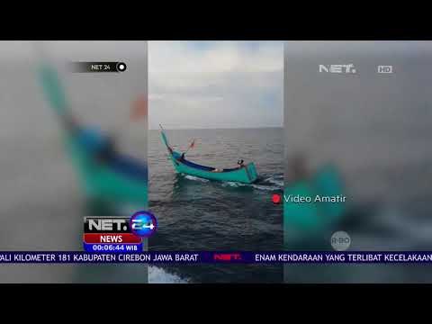Rekaman Video Aksi Kejar Kejaran Petugas Dengan Kapal Pengangkut Narkoba - NET 24