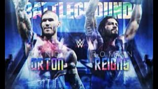 WWE 2K18 Roman Reings Vs Randy Orton WWE Championship MatchBattleground