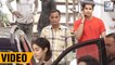 Ishaan Khatter Lovingly Looks At Janhvi Kapoor While Leaving From The Studio
