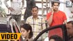 Ishaan Khatter Lovingly Looks At Janhvi Kapoor While Leaving From The Studio