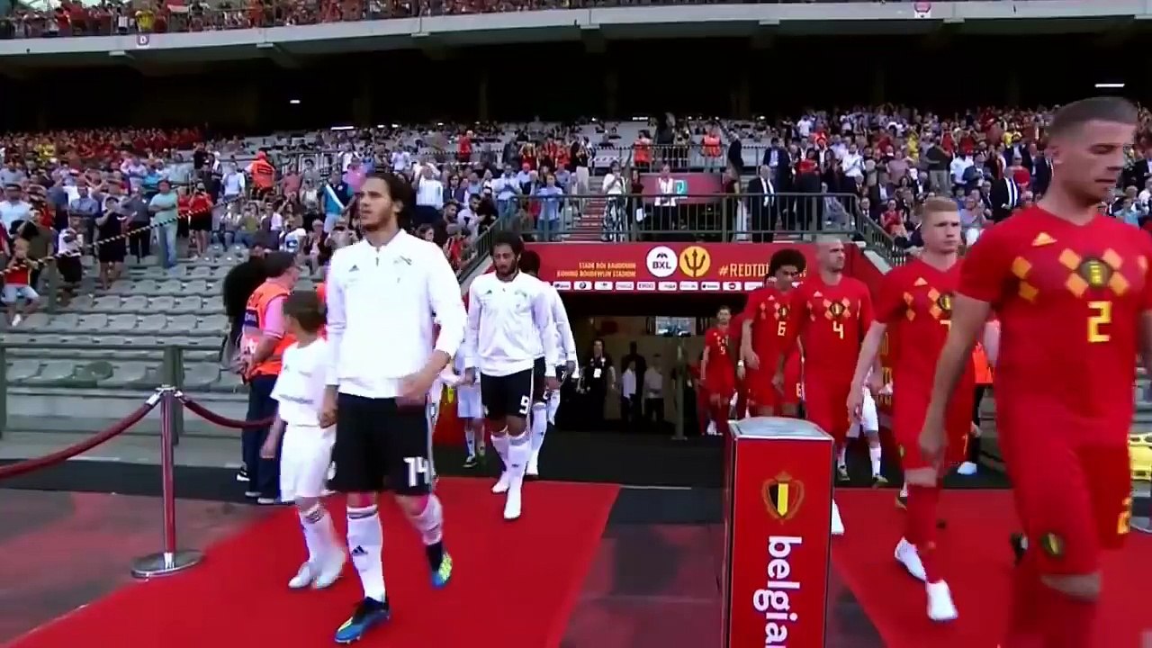 Belgium Vs Egypt (3-0) - FIFA World Cup 2018 Warm up Match Highlights
