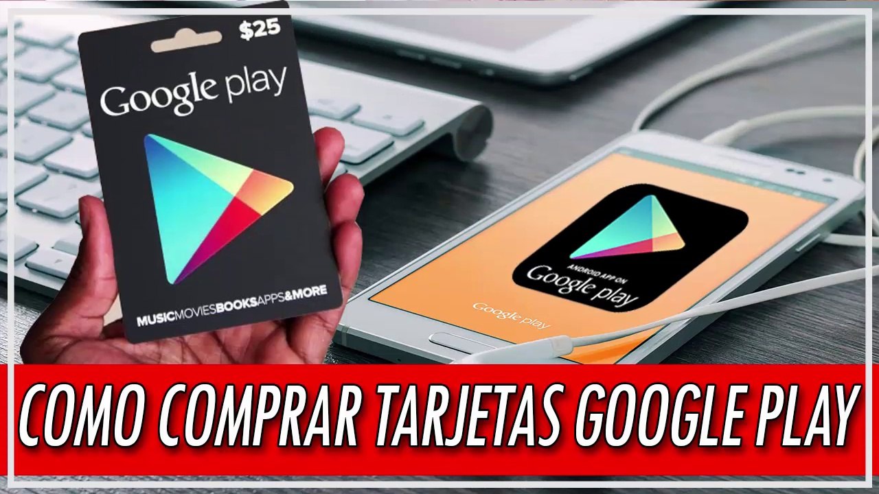 Comprar tarjetas de google play en cualquier país del mundo fácil y rápido Paypal