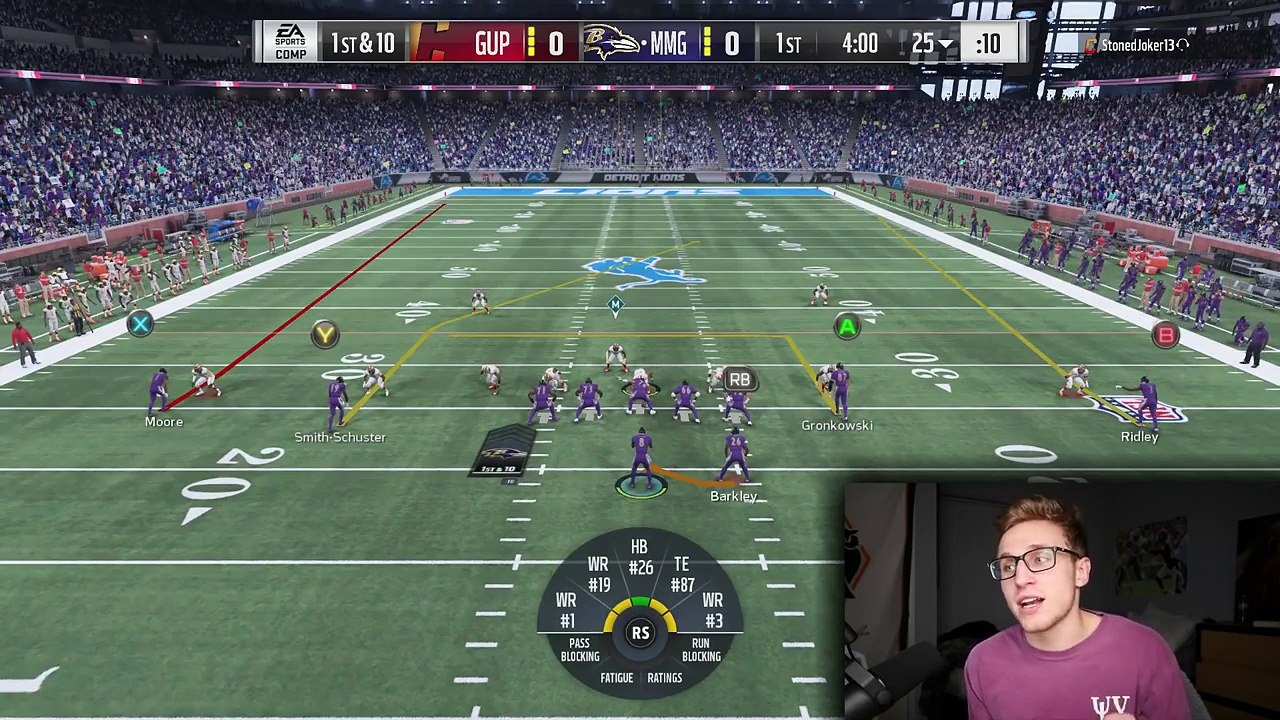 HEISMAN LAMAR JACKSON ON THE RAVENS! Madden 18 Gameplay