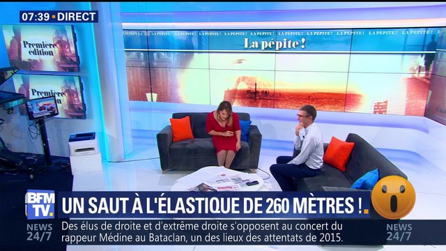 Un saut à l'élastique de 260 mètres