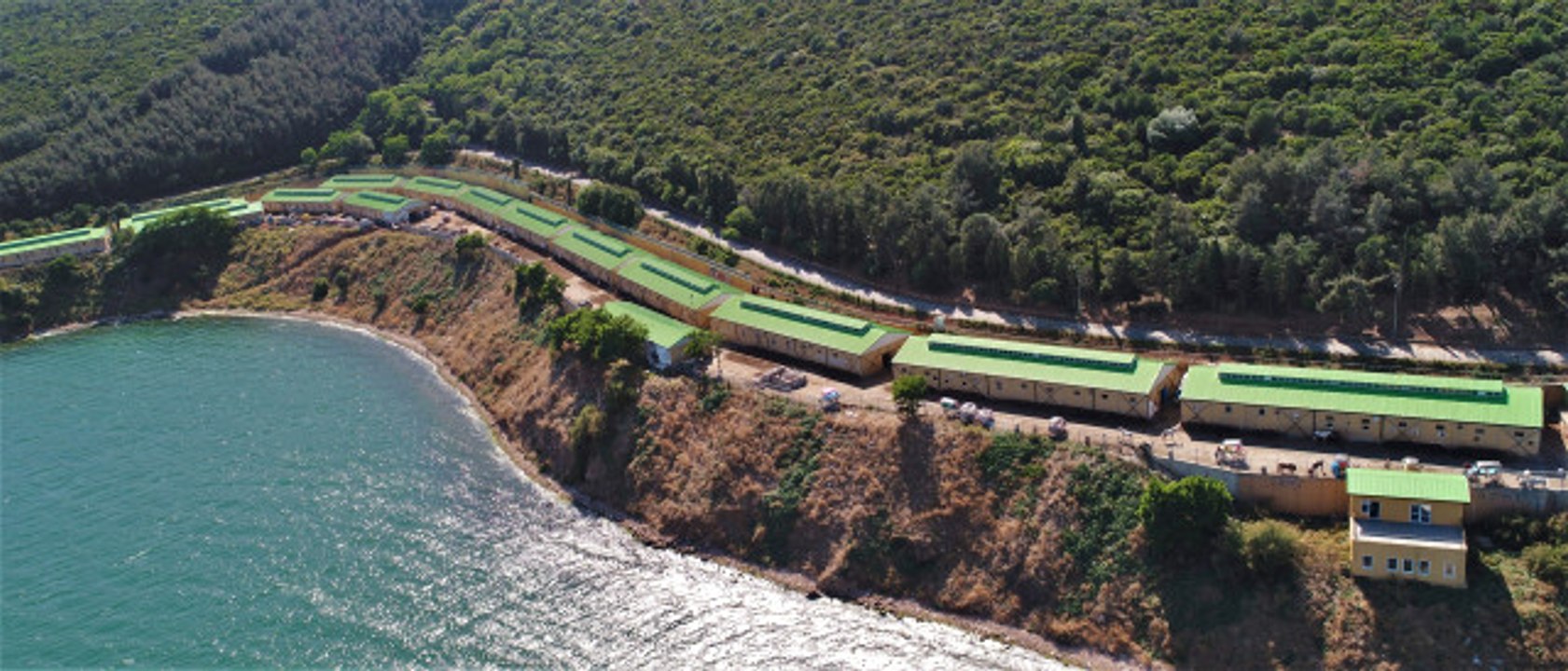 Adalar'da Atlar İçin Yapılan Fayton Park Havadan Görüntülendi