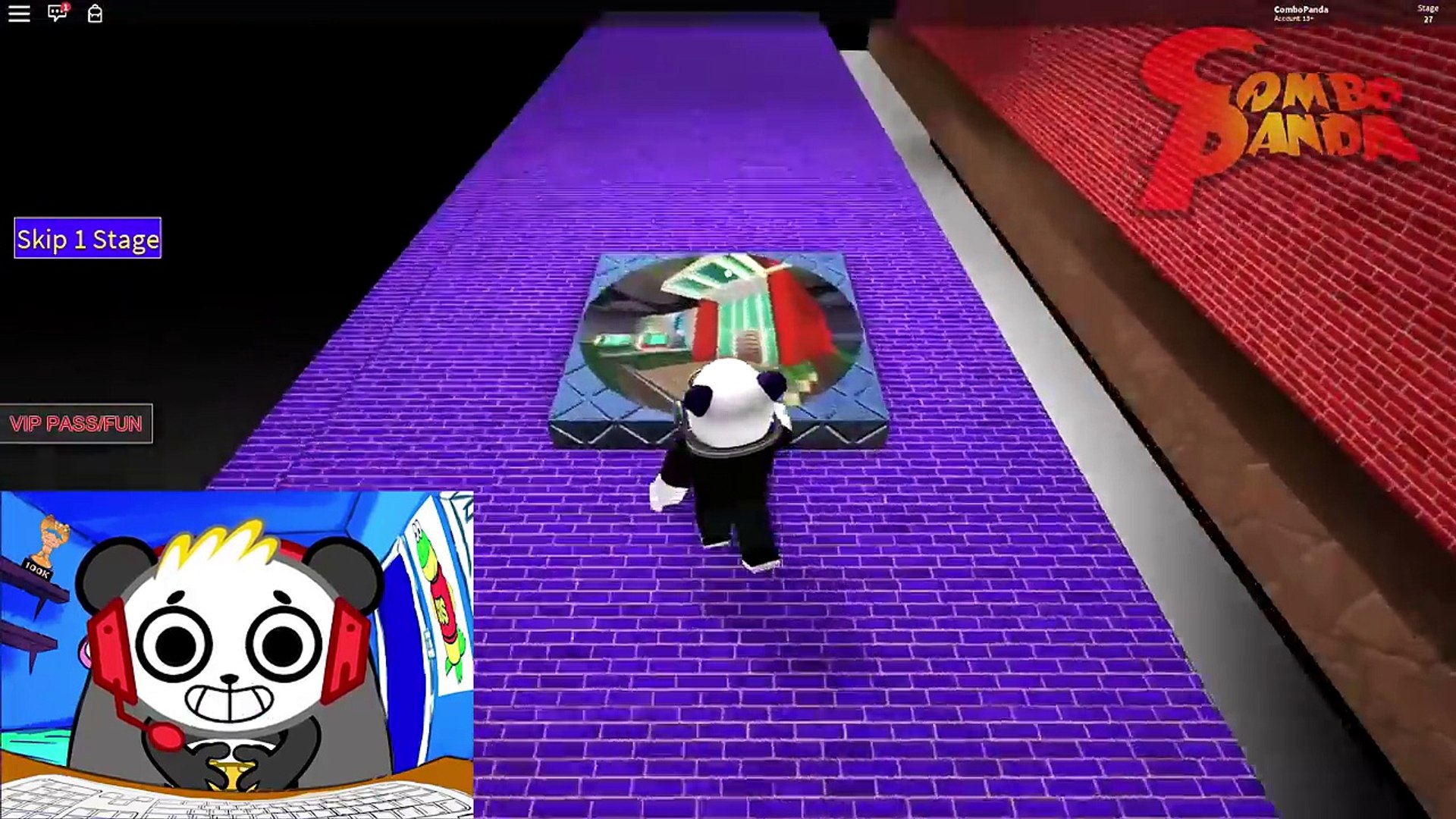 Roblox Escape The Xbox Obby Where S The Red Ring Of Death Let S Play With Combo Panda Dailymotion Video - scary obby roblox